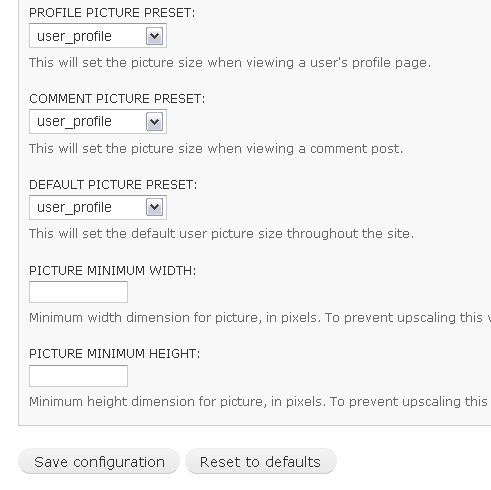ImageCache and user profile picture