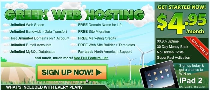 Green Geeks hosting